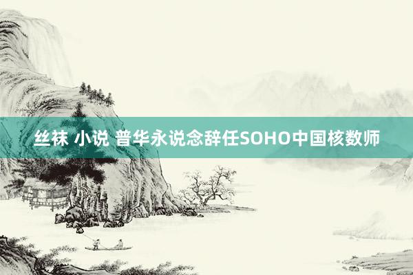 丝袜 小说 普华永说念辞任SOHO中国核数师